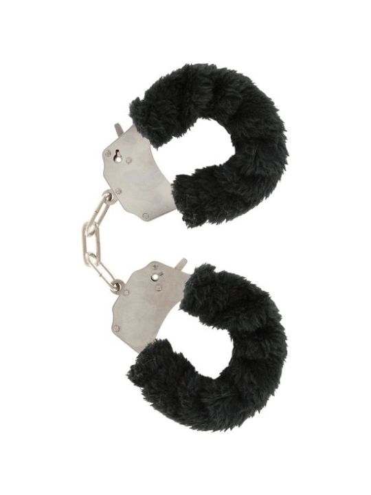 Furry Fun Cuffs Bondage Schwarz von Toyjoy