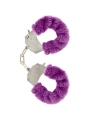 Furry Fun Cuffs Bondage Lila von Toyjoy