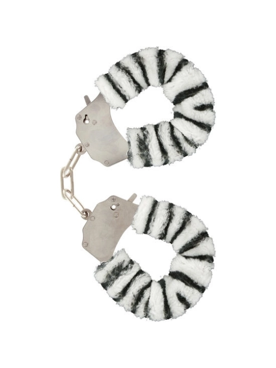 Furry Fun Manschetten Bondage Zebra von Toyjoy