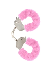 Furry Fun Cuffs Bondage Rosa von Toyjoy