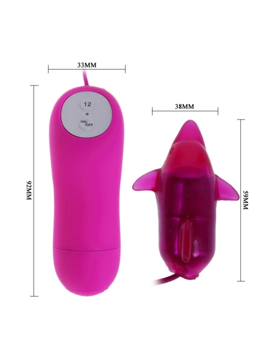 Niedlicher Secret Dolfin Vibrator 12v von Baile Stimulating