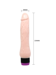 Adour Club Realistischer Vibrator Breite Basis 22 cm von Baile