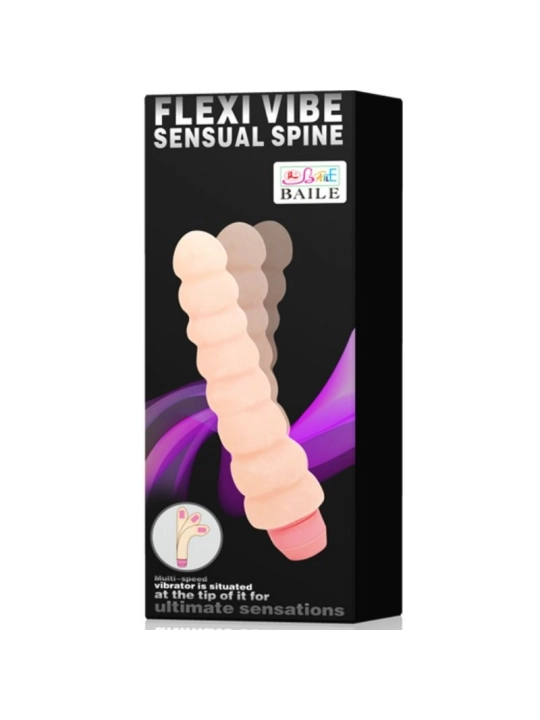 Flexi Vibe Sensual Spine Flexibler Vibrator 19 cm von Baile