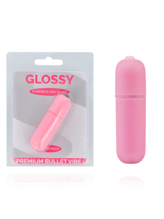 Premium Vibe Vibrierbullet 10v Rosa von Glossy