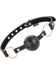 Black Edition Ballknebel Veganes Leder von Begme Black Edition