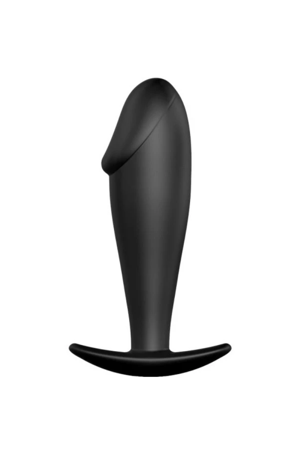 Anal Plug Silikon Penisform Schwarz von Pretty Love Bottom