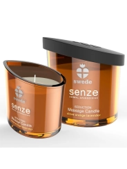 Senze Seduction Massagekerze - Nelke, Orange, Lavendel von Swede