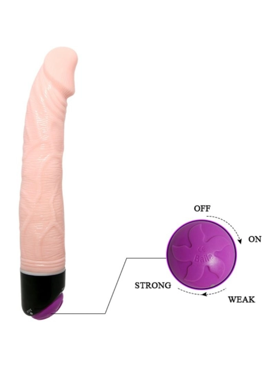 Adour Club Realistischer Vibrator 23 cm Natürlich von Baile