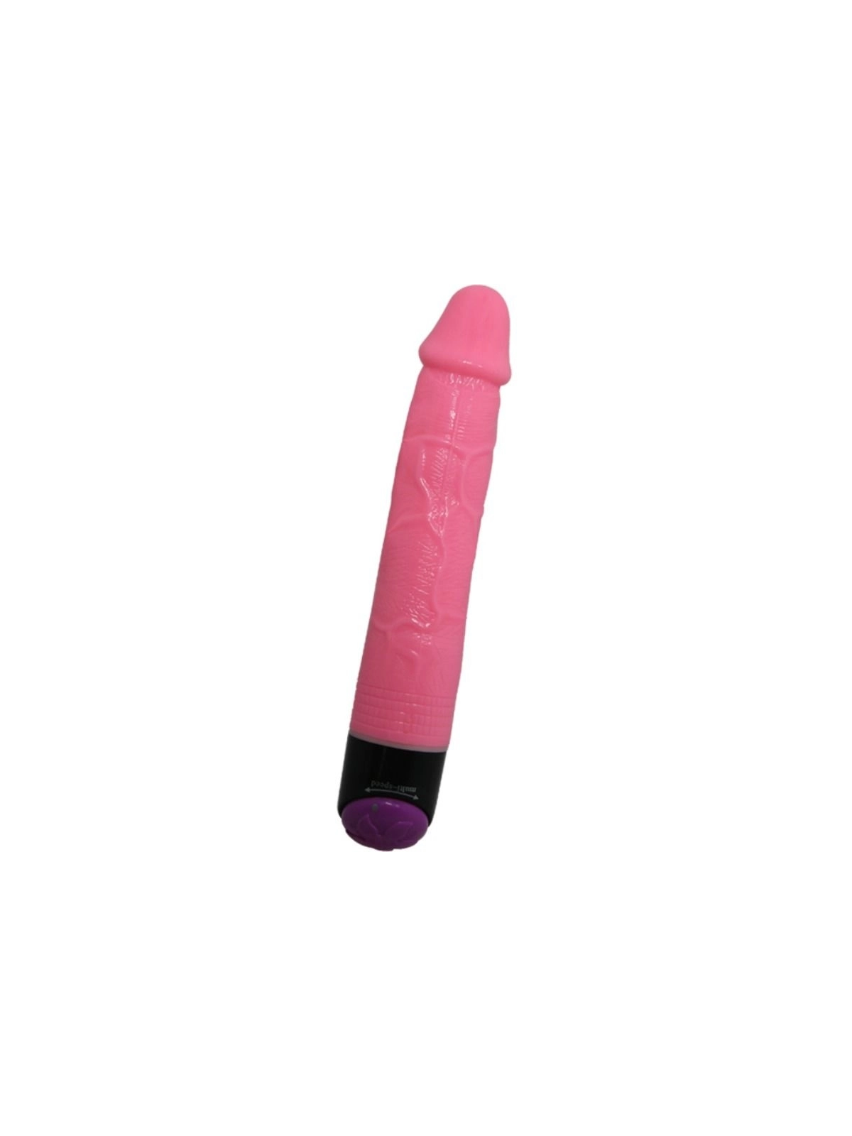 Bunter Sex Realistischer Vibrator Rosa 23 cm von Baile