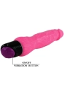 Bunter Sex Realistischer Vibrator Rosa 24 cm von Baile