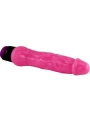 Bunter Sex Realistischer Vibrator Rosa 24 cm von Baile