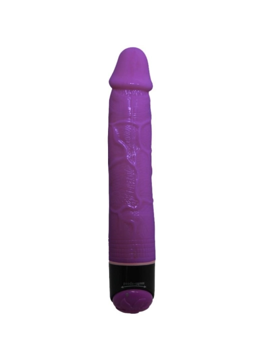 Bunter Sex Lila Realistischer Vibrator 23 cm von Baile