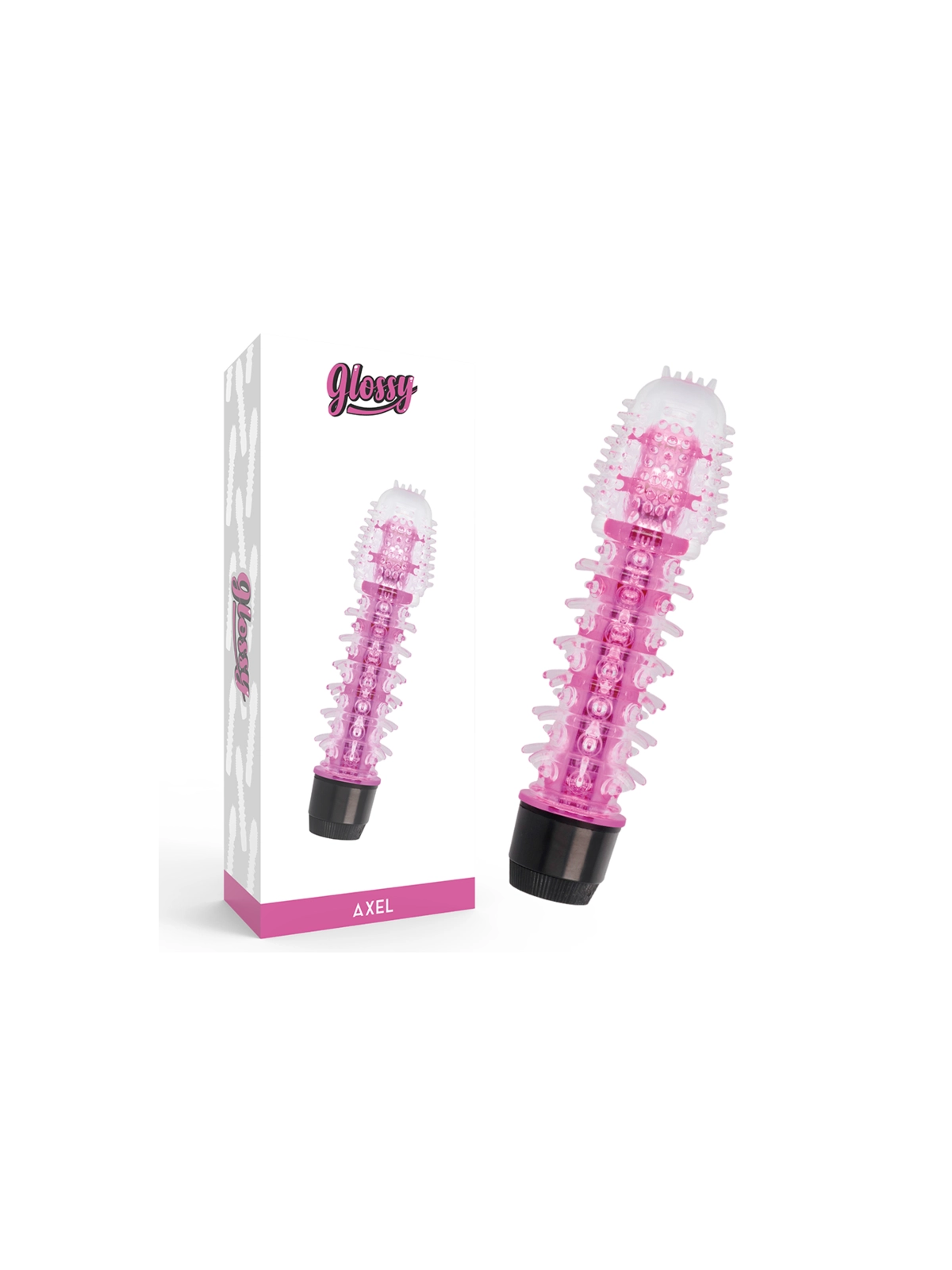 Axel Vibrator Rosa von Glossy