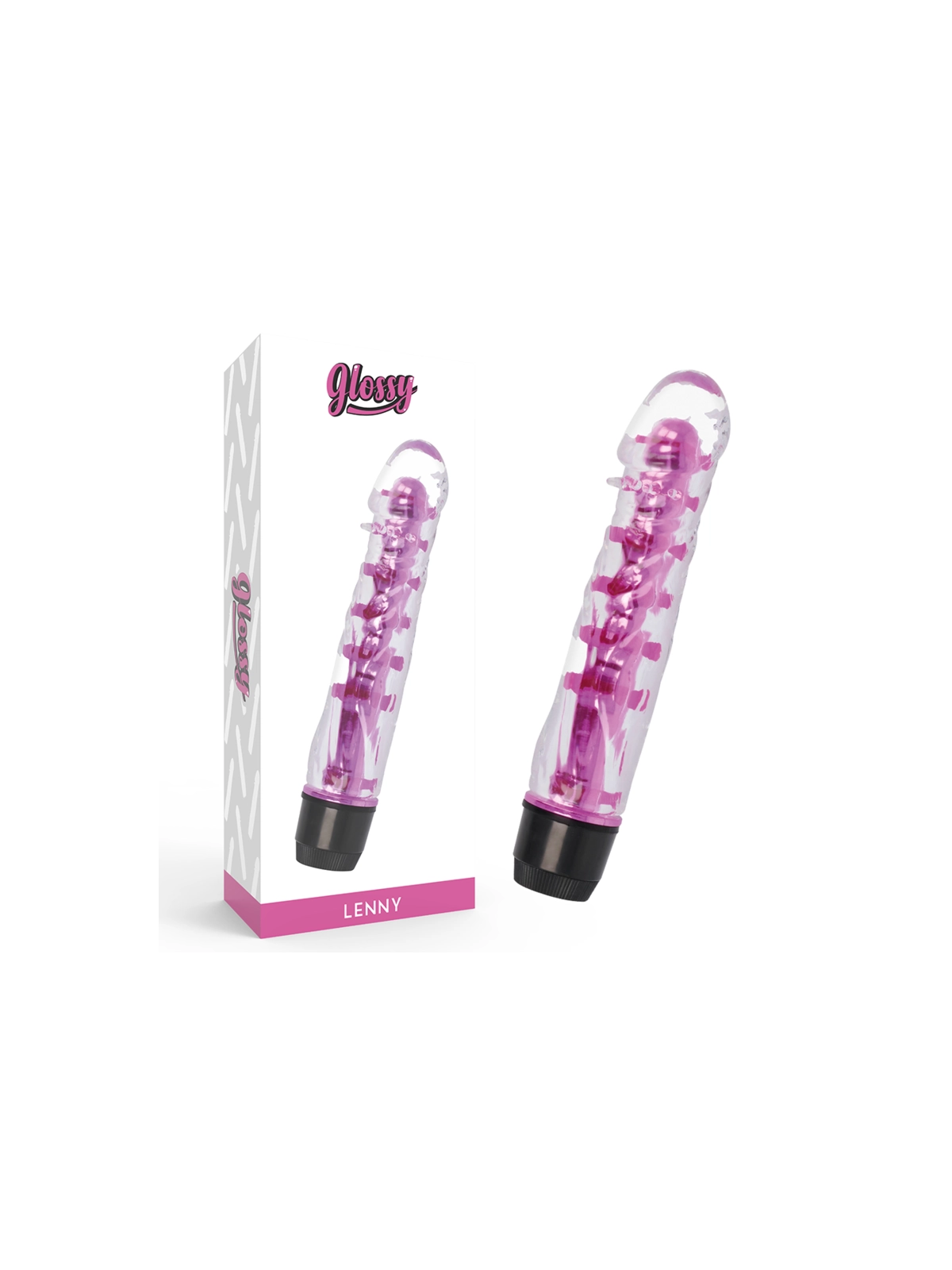 Lenny Vibrator Rosa von Glossy