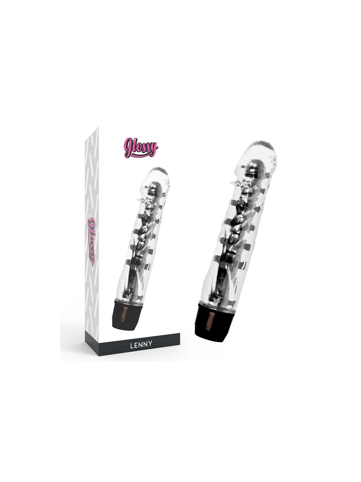 Lenny Vibrator Schwarz von Glossy