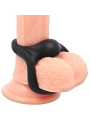 Super Flexibler und Widerstandsfähiger Penis- und Hodenring Pr14 Schwarz von Powering