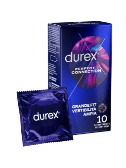 Perfect Connection Silikon Extra Schmierung 10 Stück von Durex Condoms