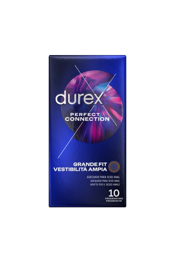 Perfect Connection Silikon Extra Schmierung 10 Stück von Durex Condoms