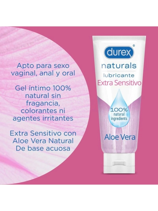 Naturals Extra Sensitives Schmiermittel 100 ml von Durex Lubes