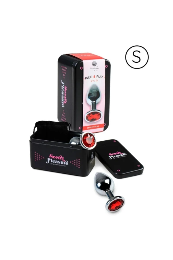 Analplug Rot S von Secretplay Toys