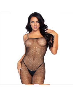 Schwarzes Netz-Catsuit Ouvert Pr4164, Bodystocking von Provocative