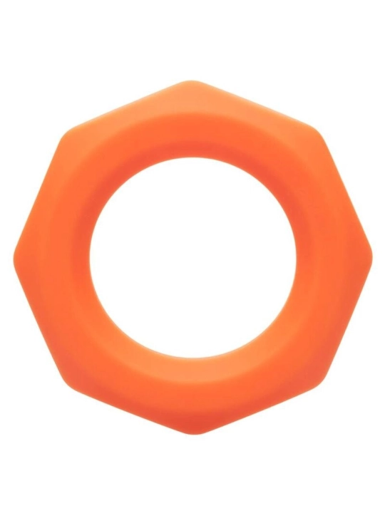 Alpha Sexagon Ring Orange von Calexotics