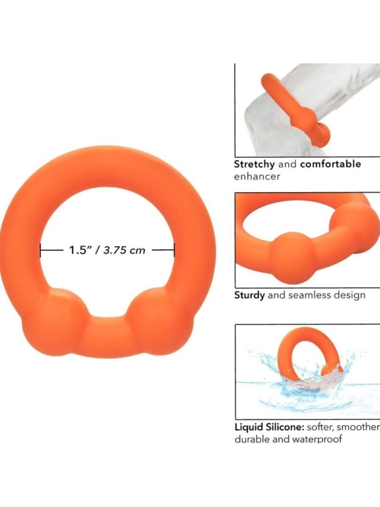 Alpha Dual Ball Ring Orange von Calexotics