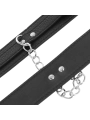 Handschellen aus Schwarzem Strukturiertem Leder von Darkness Bondage