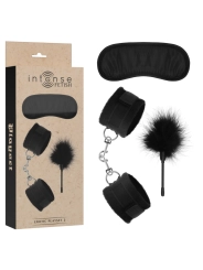 Fetish Erotikspielset 2 mit Handschellen, Blindmaske und Kitzel von Intense Fetish