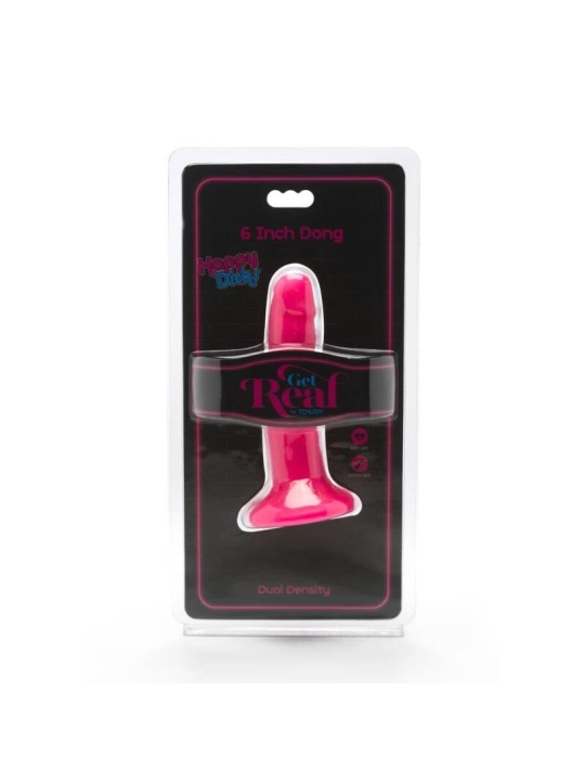 Happy Dicks Dildo 12 cm Rosa von Get Real