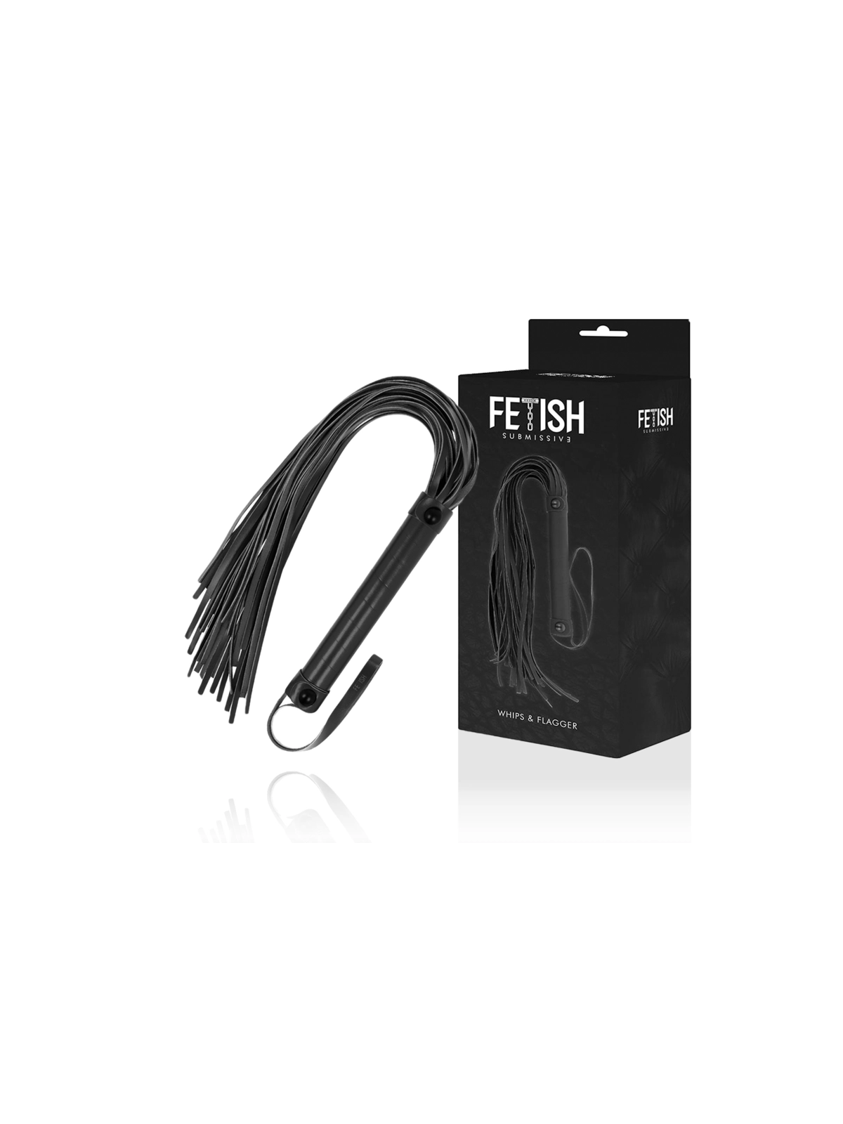 Peitsche aus Veganem Leder von Fetish Submissive Bondage