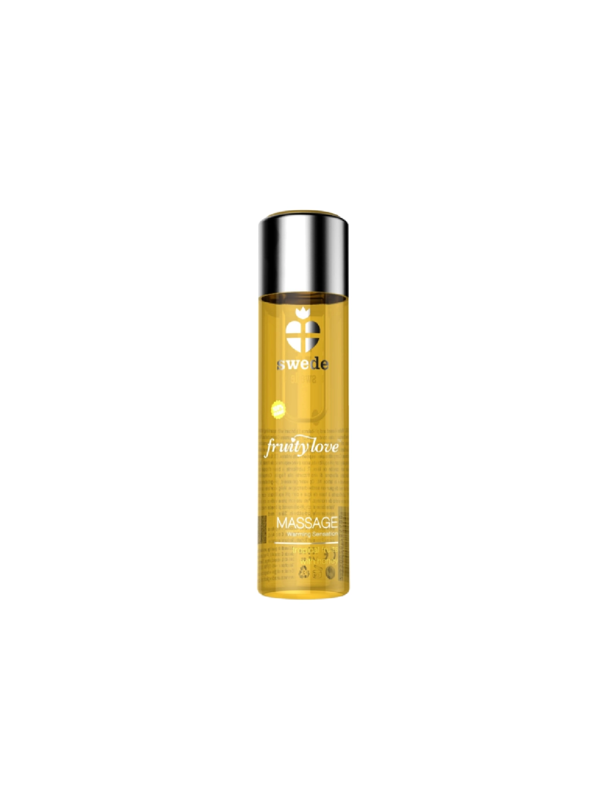 Fruity Love Massageöl mit Wärmendem Effekt Tropisches Fruchtiges mit Honig 120 ml. von Swede