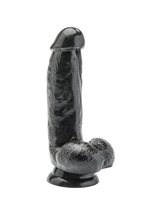 Dildo 12 cm mit Kugeln Schwarz von Get Real