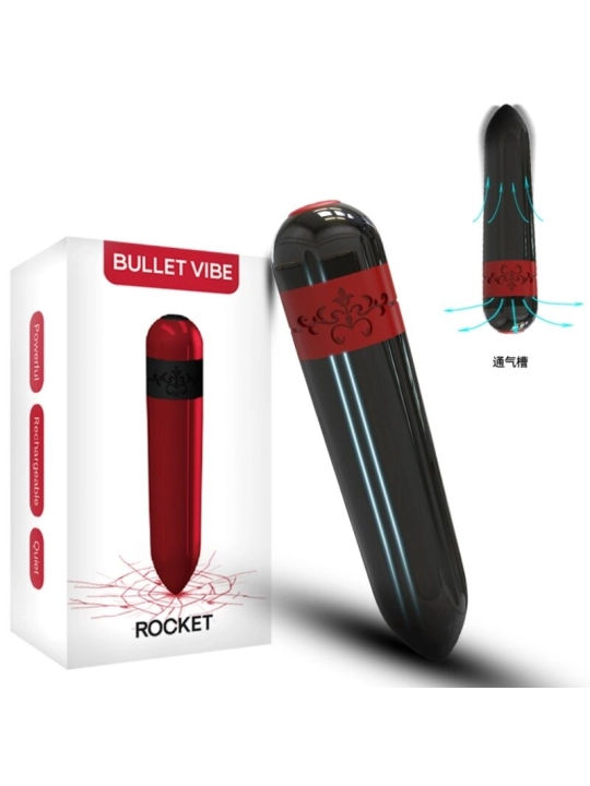 Raketenvibrator Bullet Schwarz von Armony Stimulators