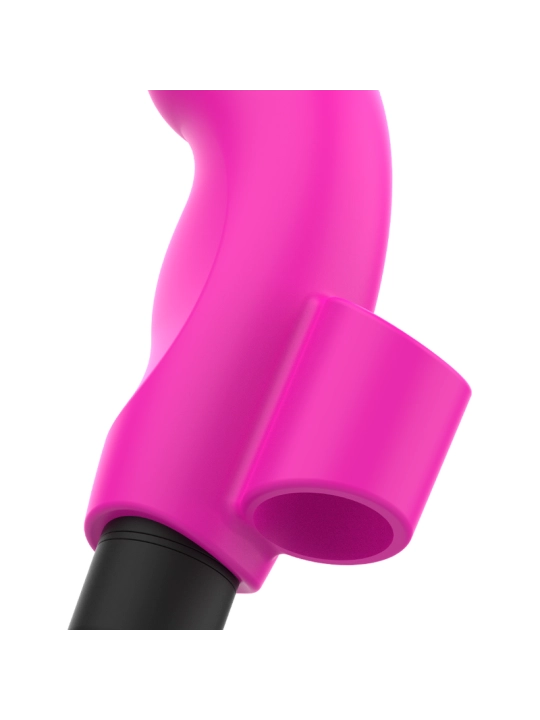 Neonpinker Fingerhut-Vibrator Xmas Edition von Ohmama Vibrators