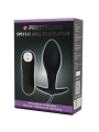 Anal Plug Ankerform Silikon 12 Vibrationsmodi Schwarz von Pretty Love Bottom