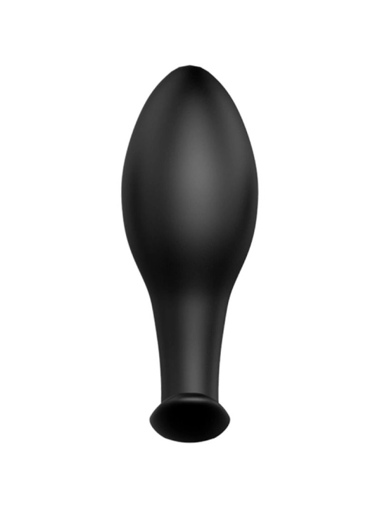 Anal Plug Ankerform Silikon 12 Vibrationsmodi Schwarz von Pretty Love Bottom