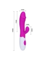 Flirtation Schnitziger Vibrator von Pretty Love Flirtation