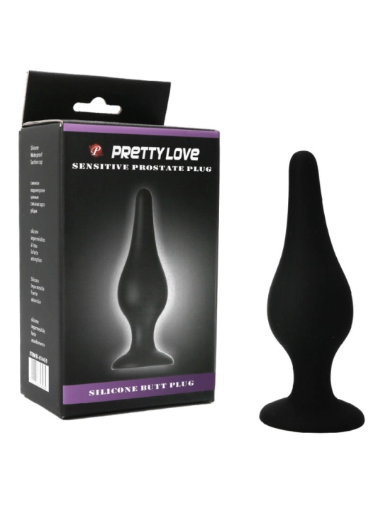 Ergonomischer Silikonstecker 14 cm von Pretty Love Bottom