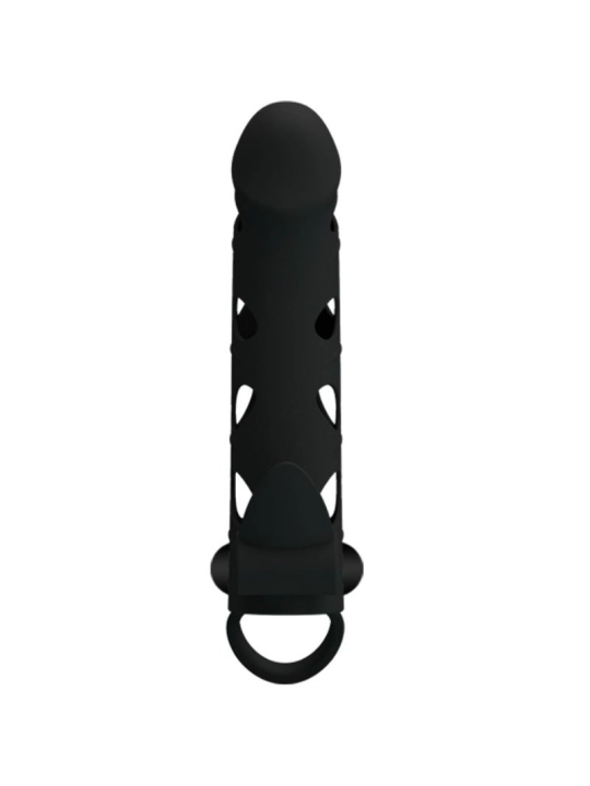 Silikonhülle mit Vibration 15.2 cm von Pretty Love Male