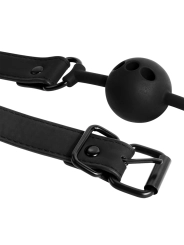 Atmungsaktiver Ballknopf aus Silikon von Fetish Submissive Bondage