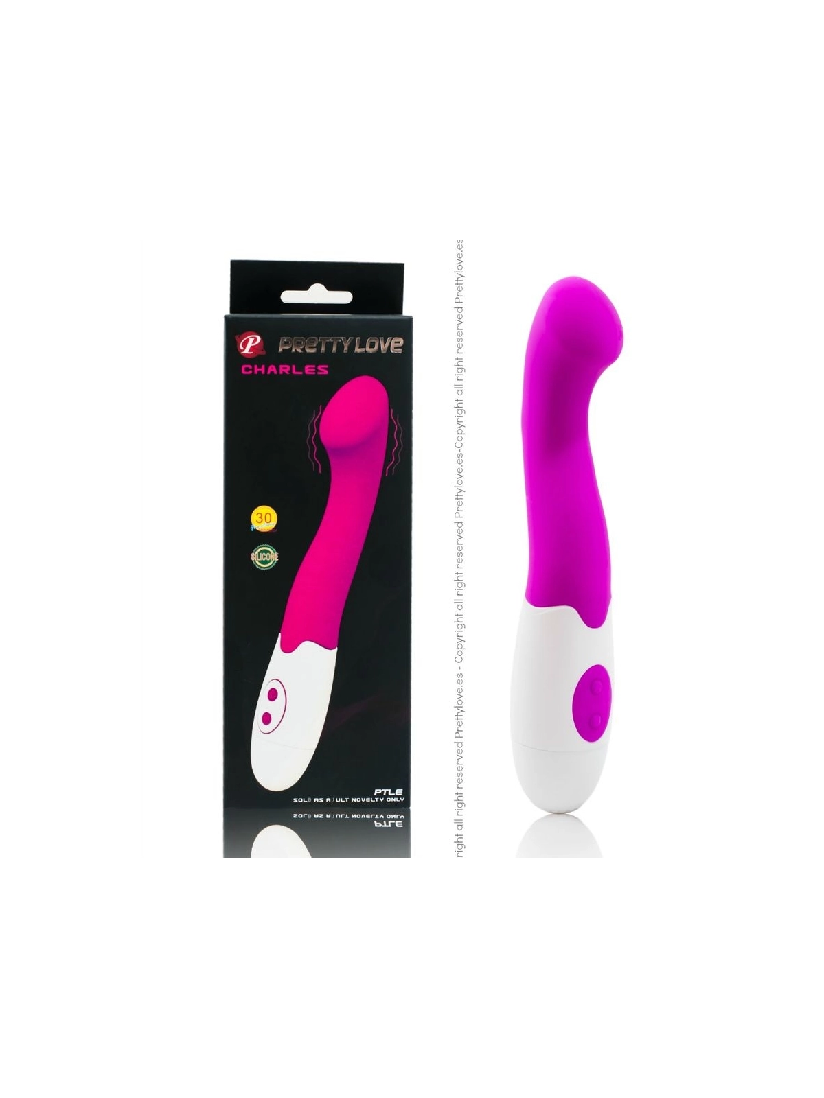 Flirtation Charles Vibrator von Pretty Love Flirtation