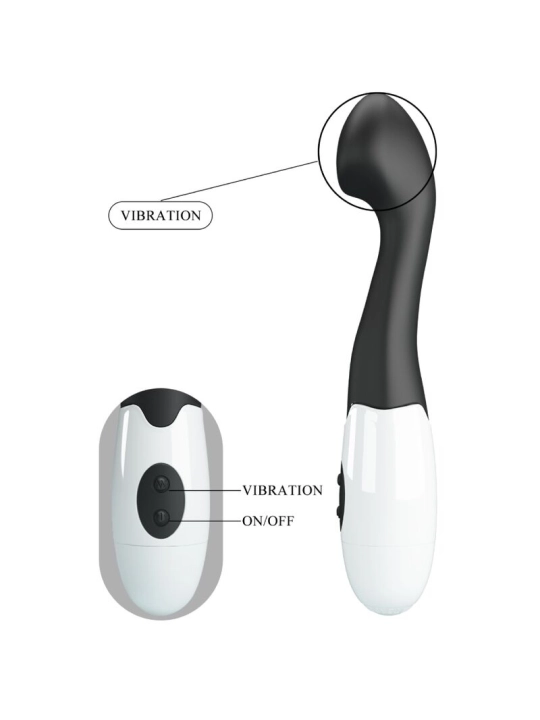 Charles G-Spot Vibrator 30 Modi Schwarz von Pretty Love Flirtation