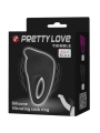 Thimble Vibratorring Schwarz von Pretty Love Male