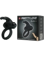 Eudora Vibrierring mit Stimulator von Pretty Love Male