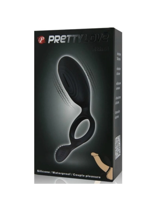 Ethel Vibrationsring mit Stimulator von Pretty Love Male