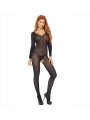 Bodystocking Langarm Schwarz von Leg Avenue Bodystockings