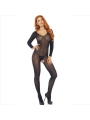 Bodystocking Langarm Schwarz von Leg Avenue Bodystockings