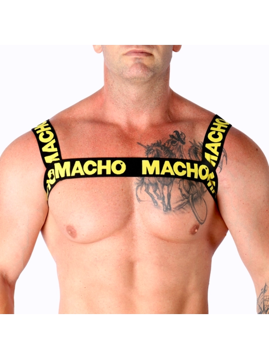 Doppelter Gelber Gurt von Macho Underwear