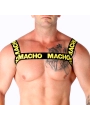 Doppelter Gelber Gurt von Macho Underwear